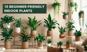 10 Beginner Friendly Indoor Plants