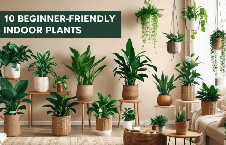 10 Beginner Friendly Indoor Plants