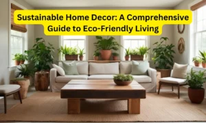 Sustainable Home Decor: A Comprehensive Guide to Eco-Friendly Living