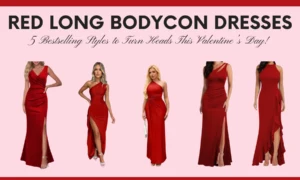 Red Long Bodycon Dresses: 5 Bestselling Styles to Turn Heads This Valentine’s Day!