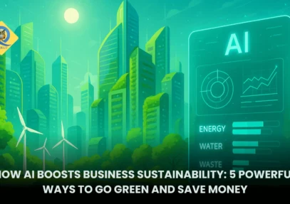 How AI Boosts Business Sustainability: 5 Powerful Ways to Go Green and Save Money