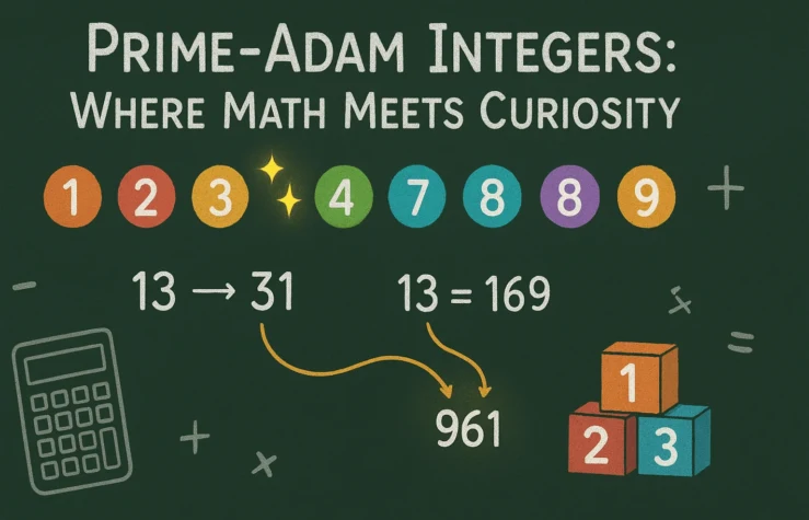 Prime-Adam Integer Explained: Find, Identify, and Program Them in Java