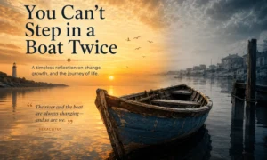 You Can't Step in a Boat Twice