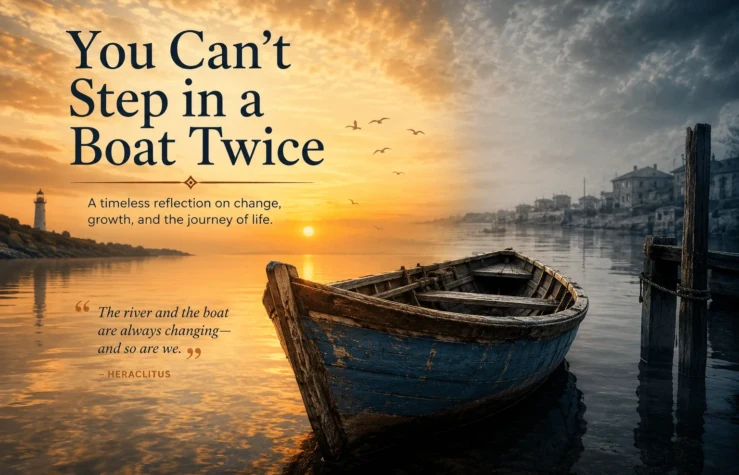 You Can't Step in a Boat Twice